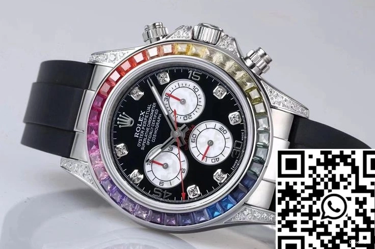 Rolex 116599RBOW Black Dial BL 1100 Factory ComfortFit Daytona 0714